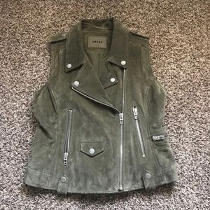 BlankNYC suede Moro vest